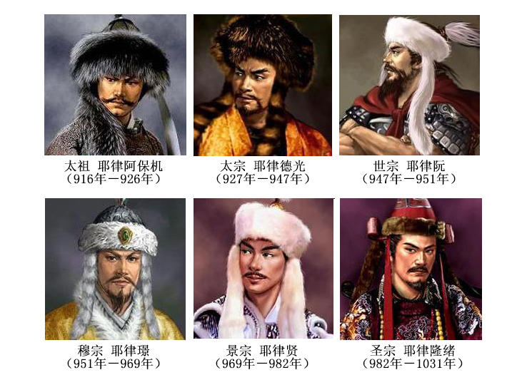 辽圣宗耶律隆绪是契丹王朝第六代皇帝,从982至1031年,在位50年,是统治