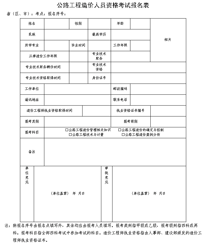  p>公路工程造价人员资格考试由部公路司和交通专业人员资格评价中心