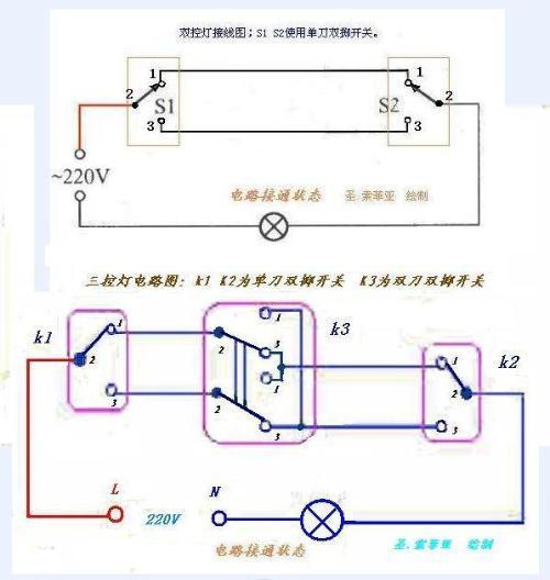 单刀双掷开关