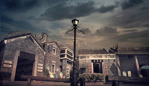 data-lemmaid="4179053">岭南 /a>传统风格的建筑群 /p>