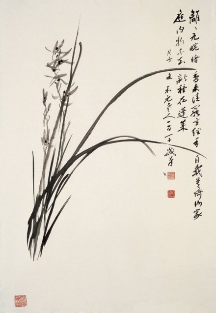 国画兰花_百度百科