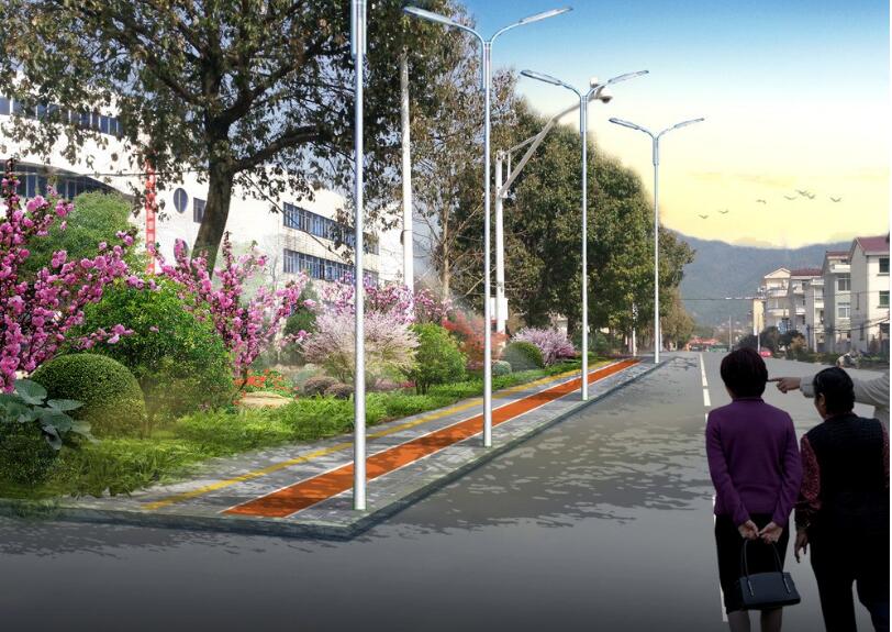  p>街道绿化(street planting)指的是在 a href="#" data-lemmaid="