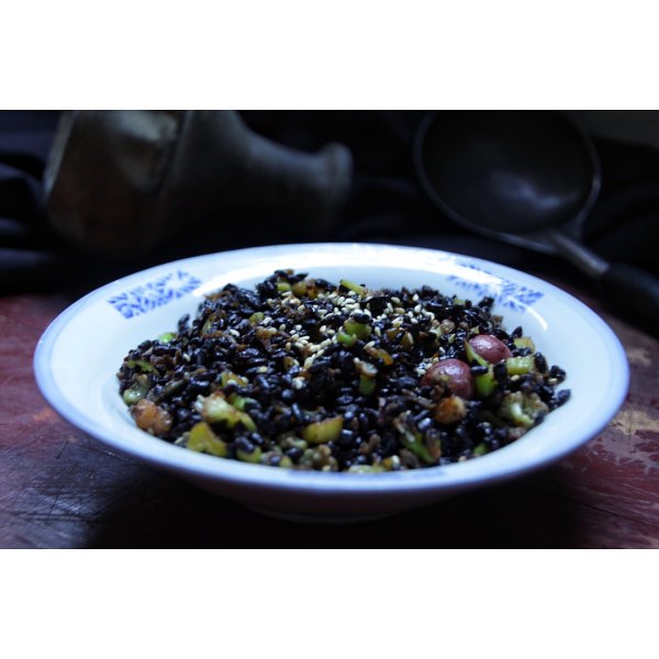 黑米笋丝蛋炒饭