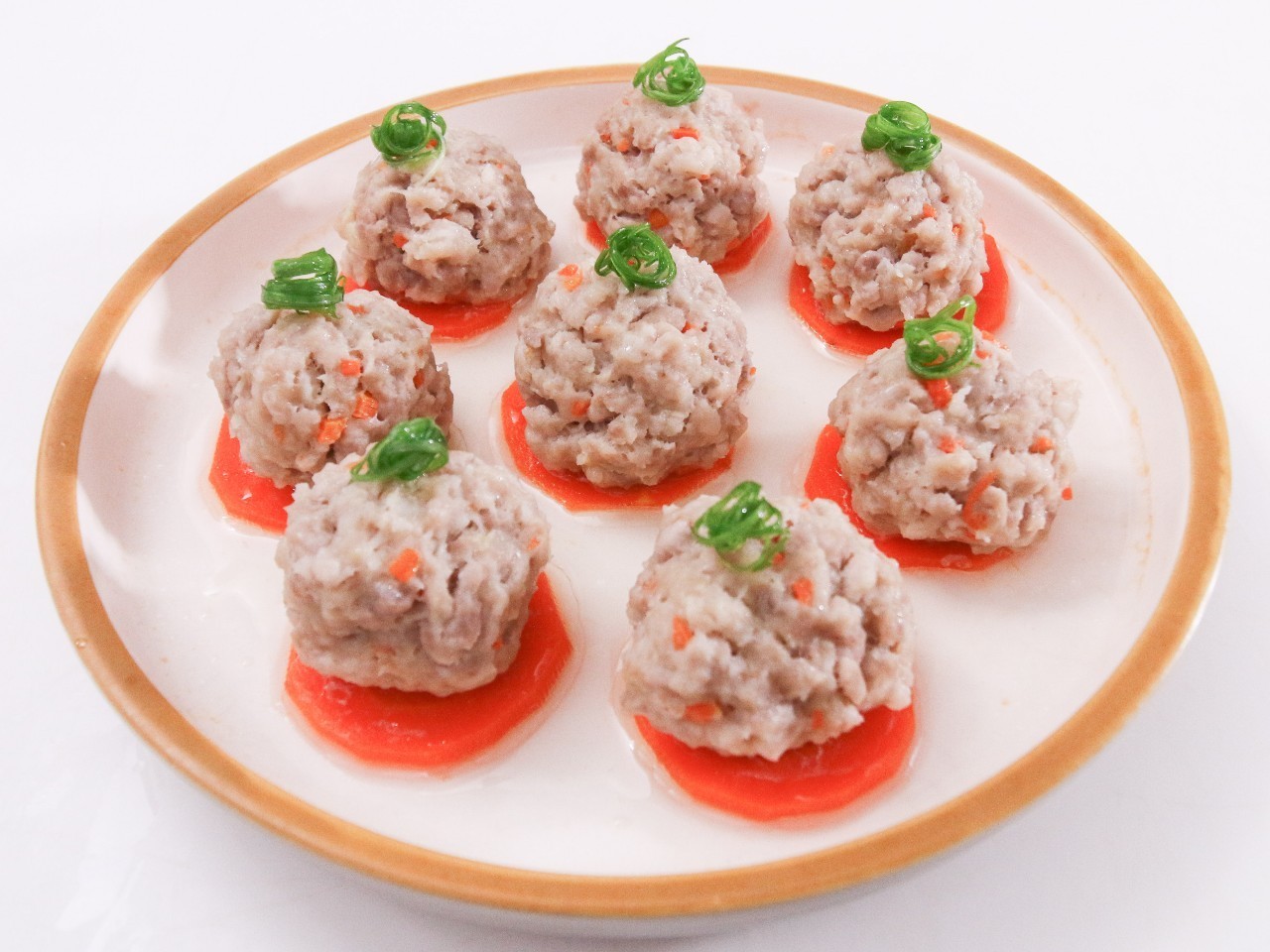 山药肉丸蒸豆腐