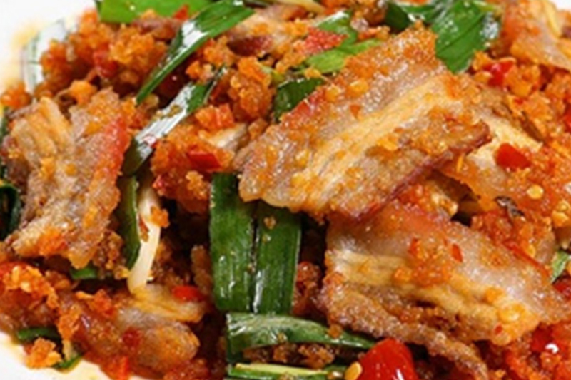 渣海椒回锅肉