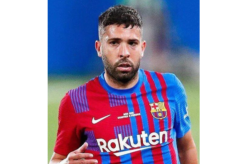  p>约尔迪·阿尔巴(jordi alba),全名约尔迪·阿尔巴·拉莫斯(jordi
