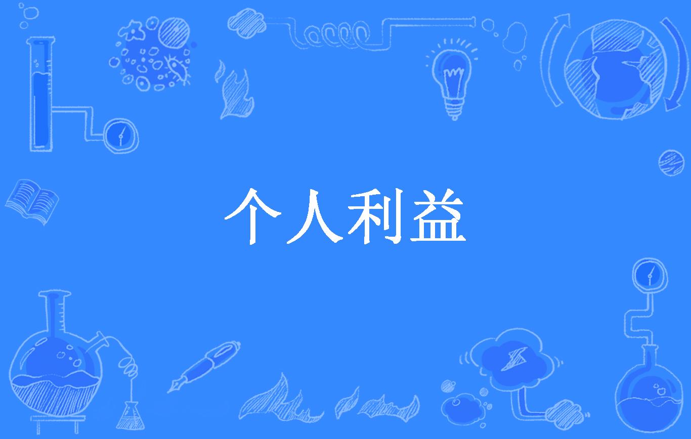 个人利益
