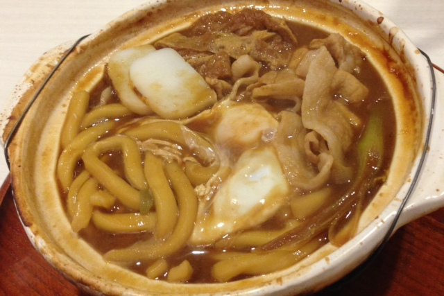 味噌煮込乌冬锅