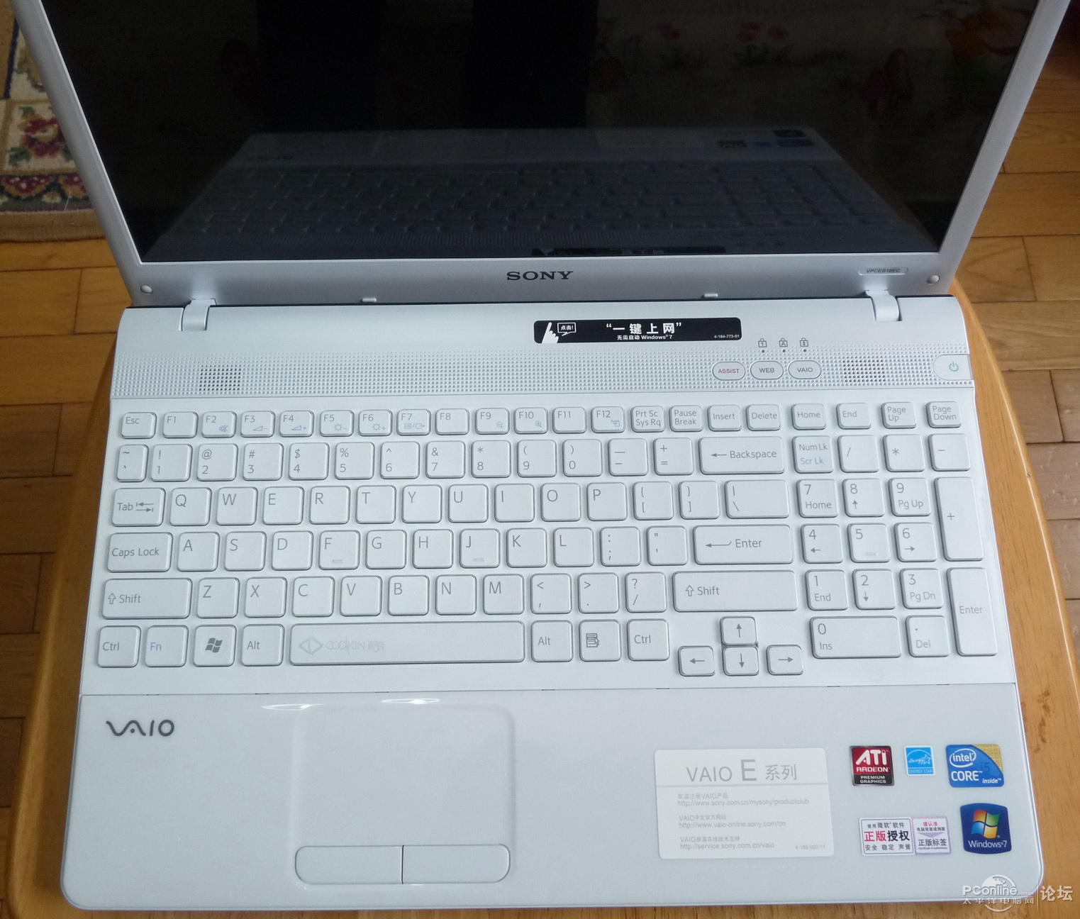  p>索尼vpceb47ec/wi是一款笔记本电脑,生产于中国大陆,大小为15英寸.