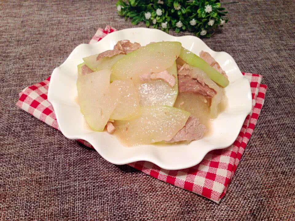 冬瓜炒肉丝
