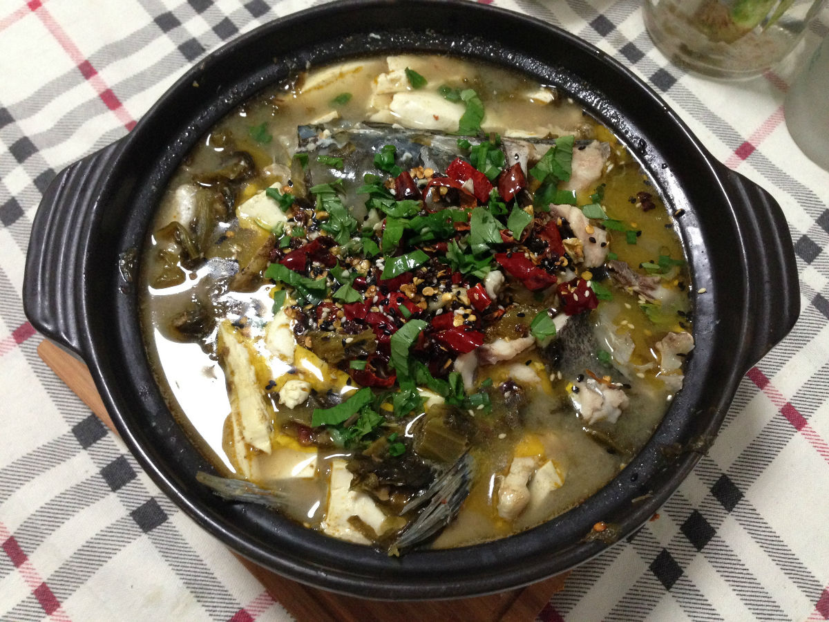 酸菜豆腐鱼
