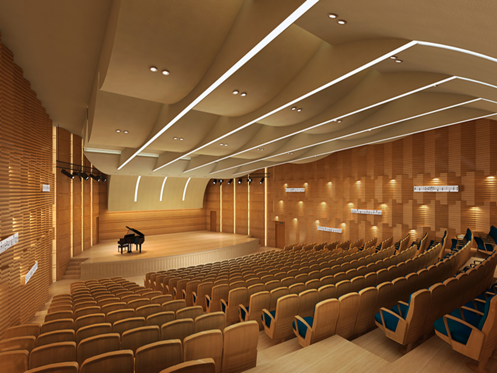  p>音乐厅,是举行音乐会及音乐相关活动的场所,是人们感受音乐魅力的