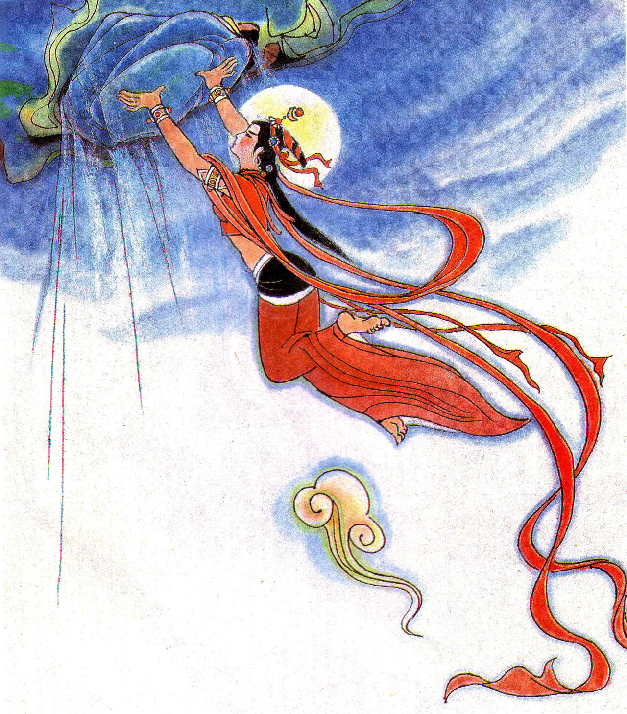 早期华夏儿女淳朴的思想以及古代人们对自然现象及社会生活的原始幻想