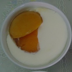 实心实意(黄桃果奶)