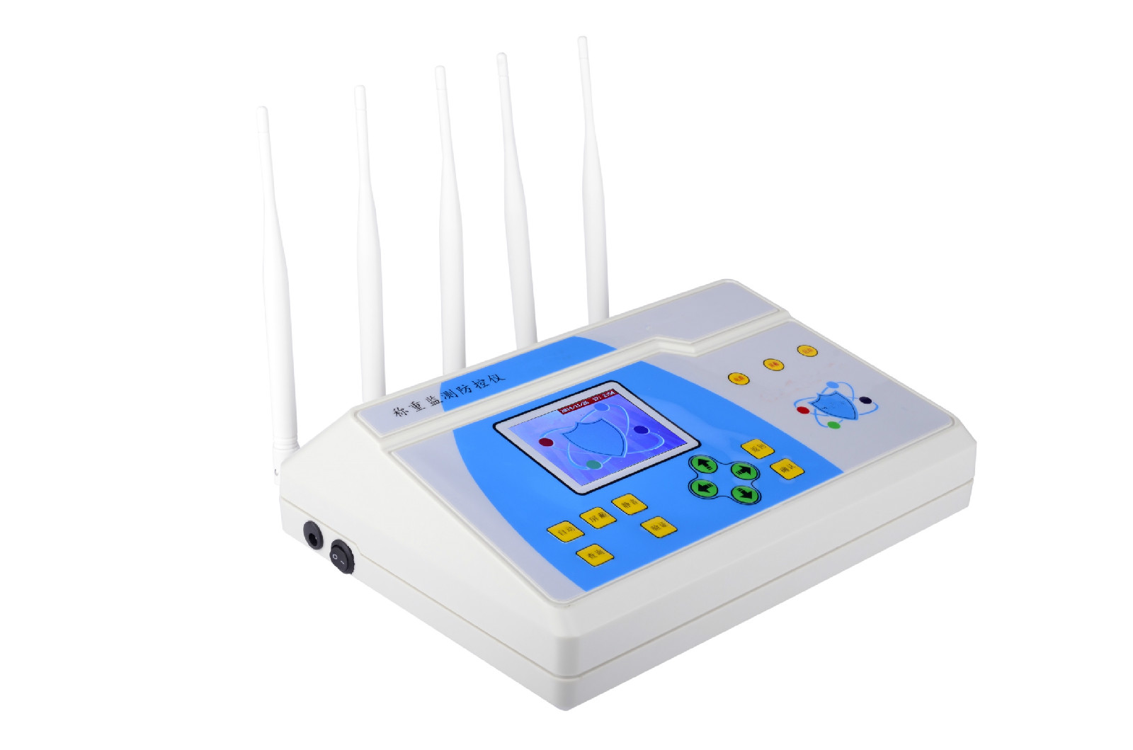 保护地磅称重数据不受无线遥控作弊器影响的装置,完成对地磅遥控