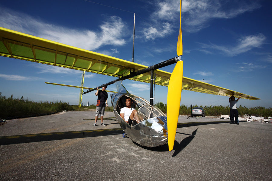 墨子号人力飞机