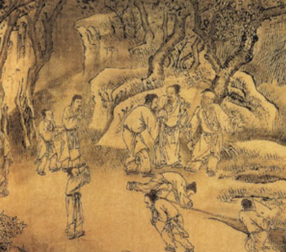 元何澄归庄图卷