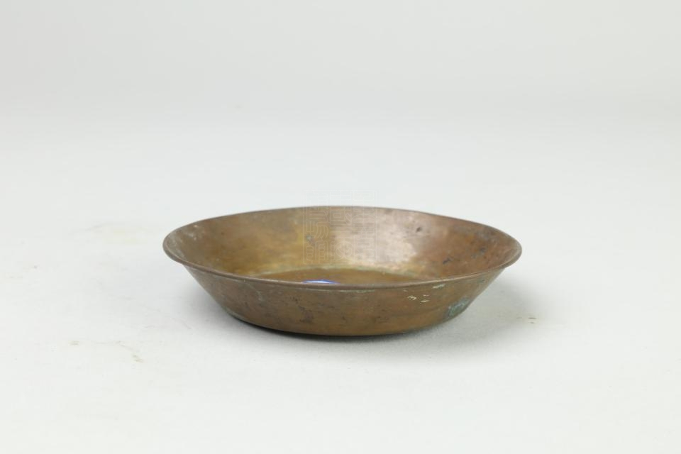 民国藏族铜供盘