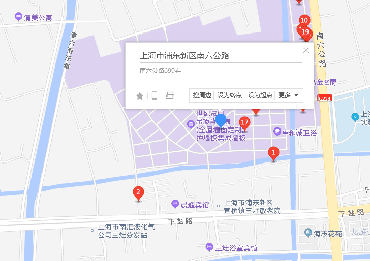  p>南六公路699弄3支弄984号位于上海市浦东宣桥,共计房屋1户. /p>