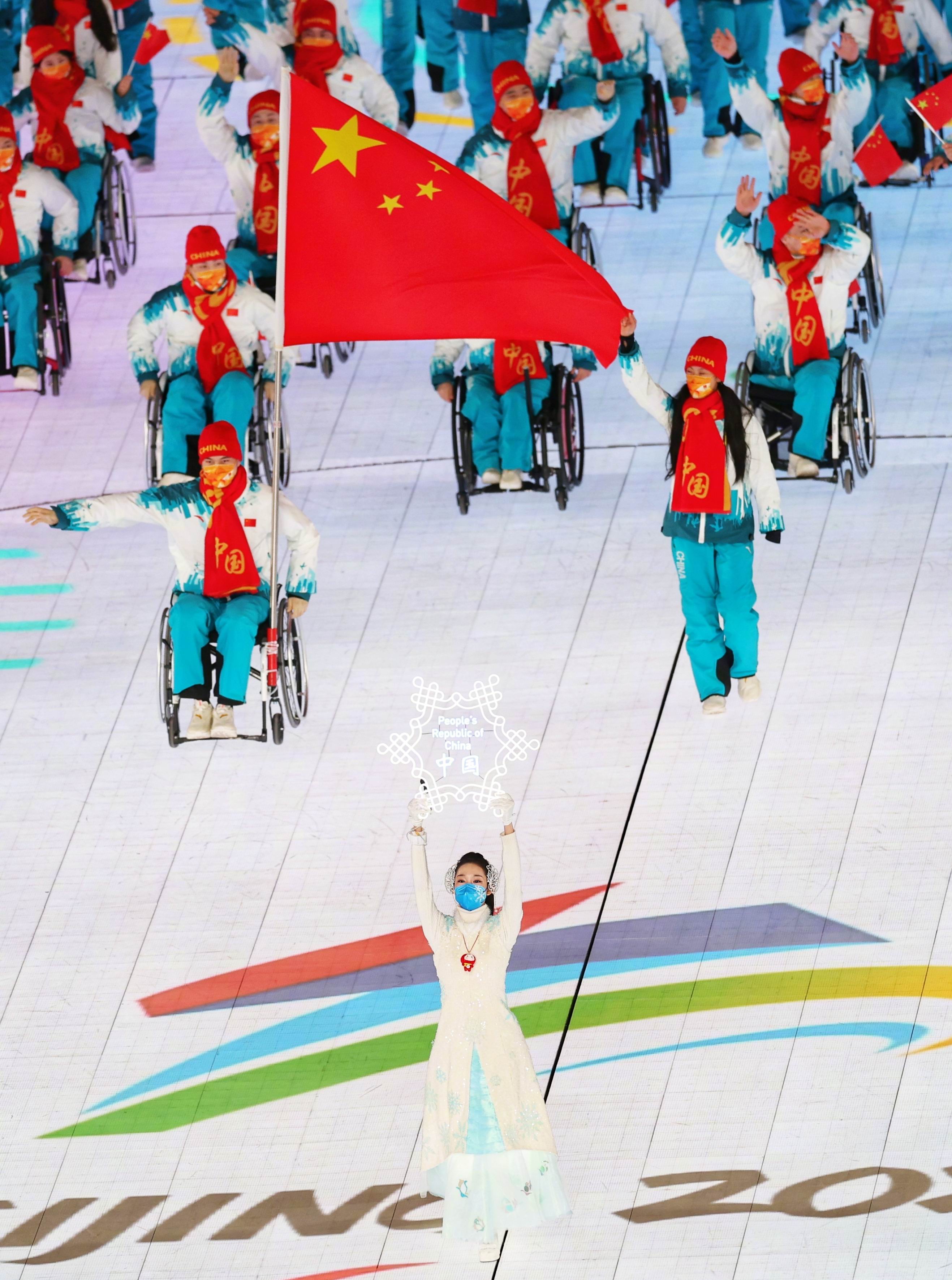 残奥会开幕式引导员来自<a target="