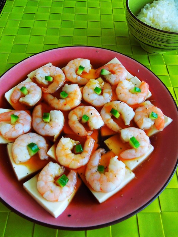 日本豆腐虾仁