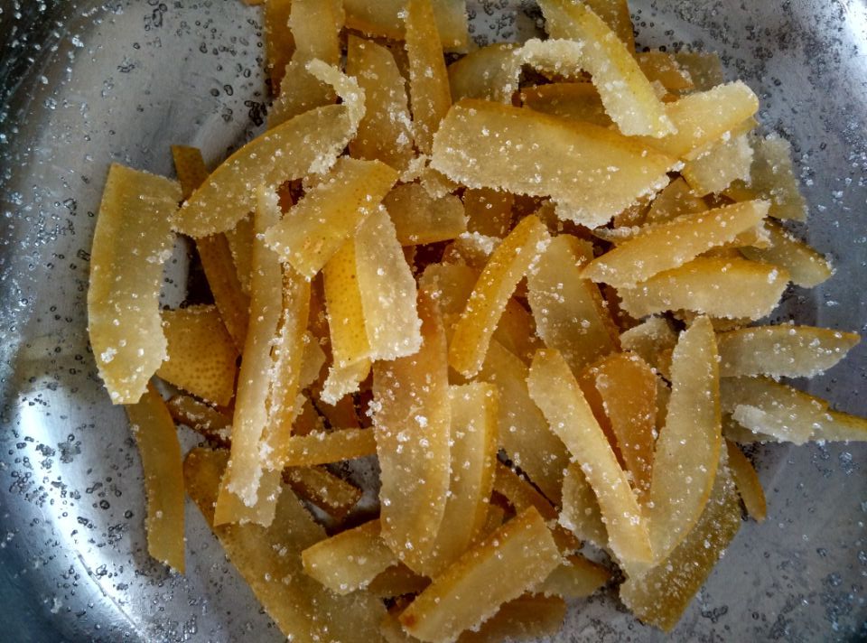 白糖柚子皮
