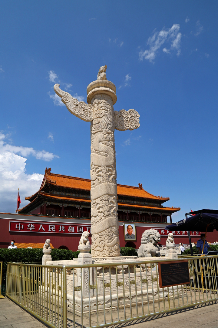 华表柱是一种中国传统建筑形式