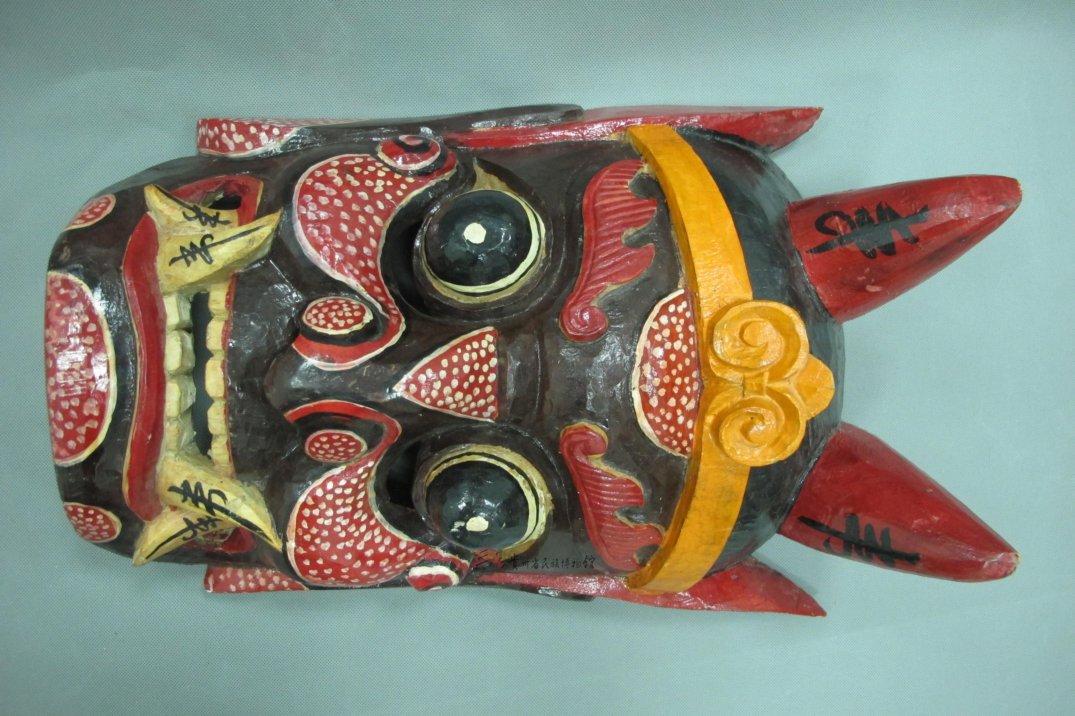 当代德江土家族傩堂戏面具开山