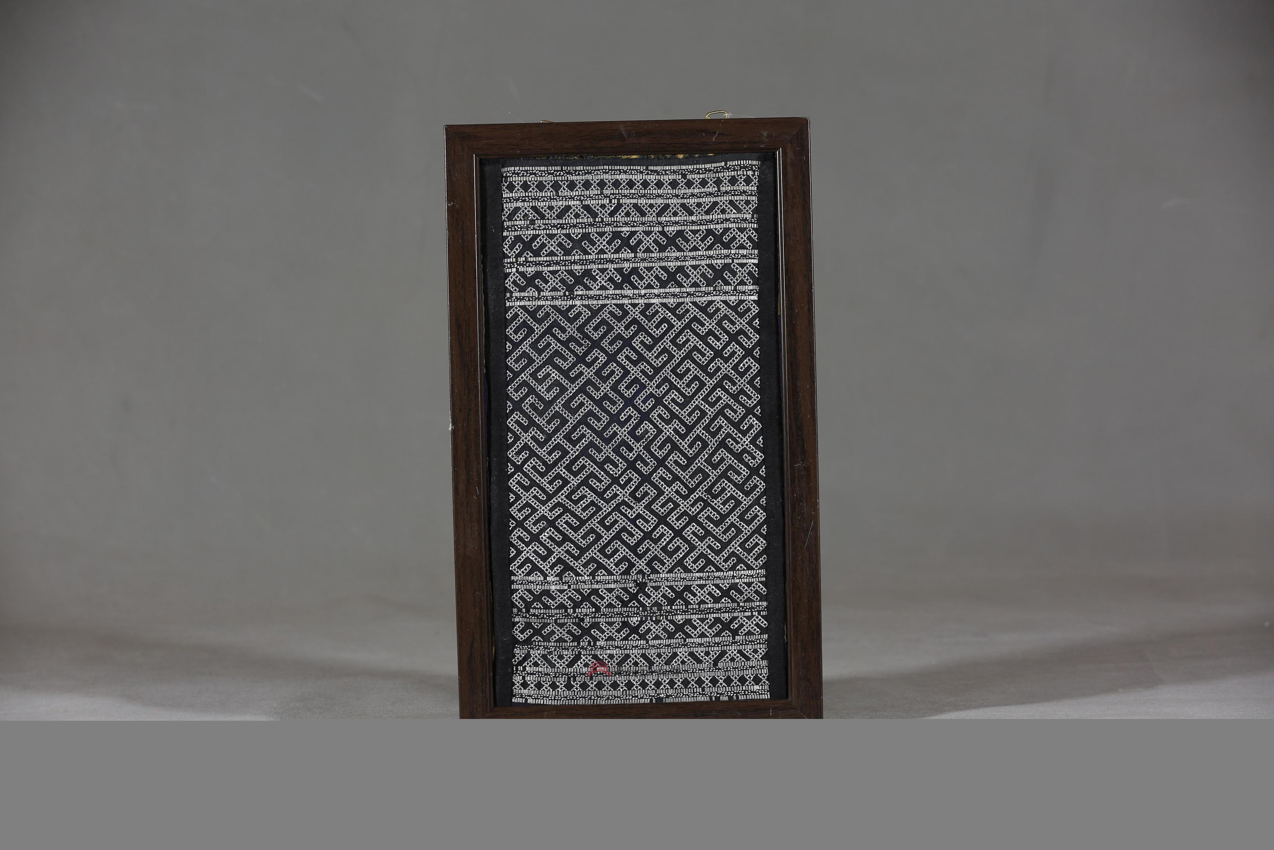 当代剑河苗族锡绣绣片