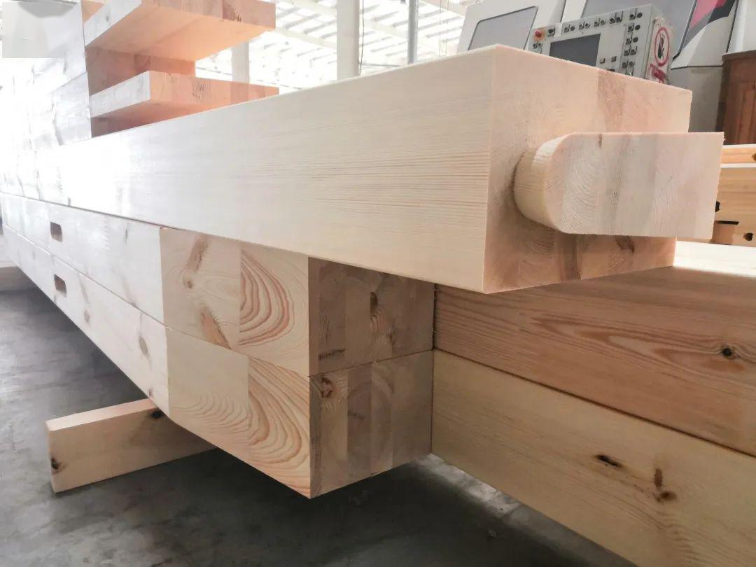 glued timber structure