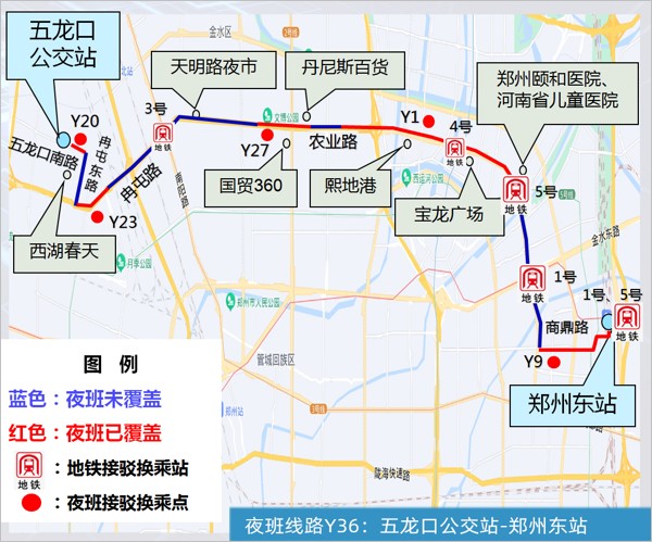 郑州公交y36路