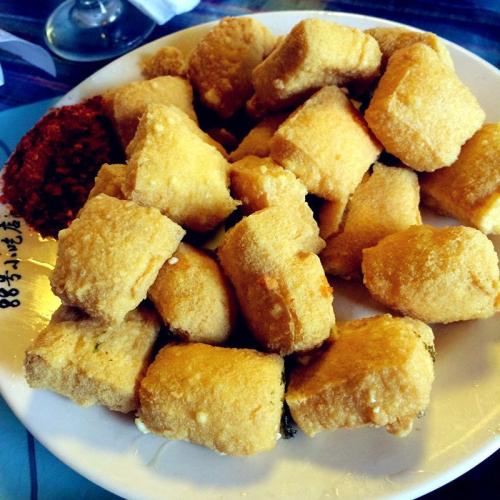 炸包浆豆腐