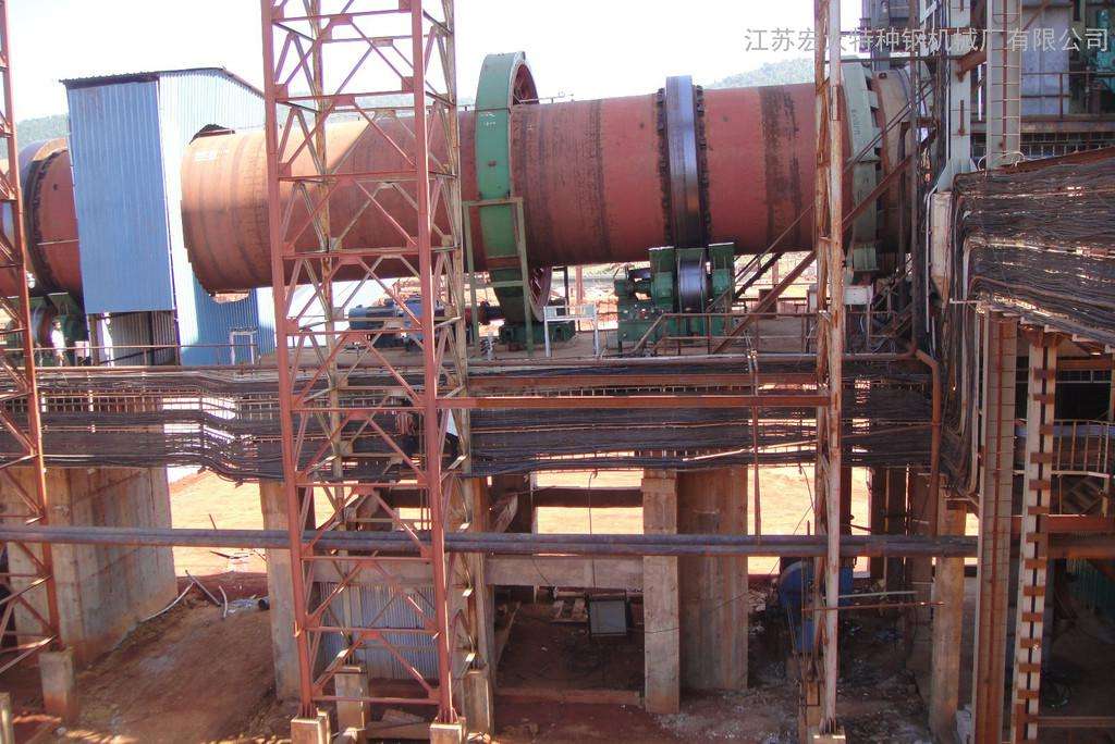 链篦机一回转窑墙烧球团法