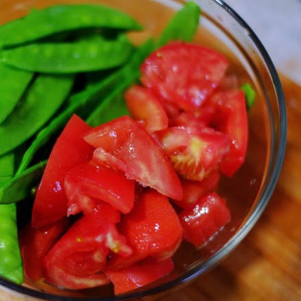 西红柿脆办四季豆