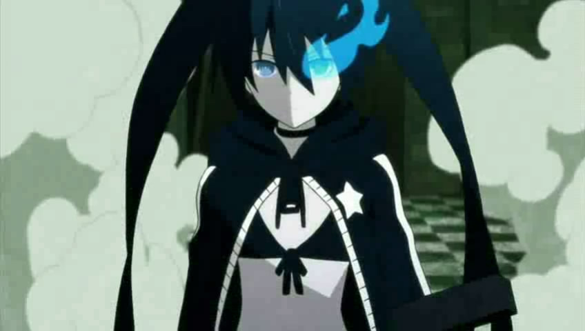  p>黑衣麻陶是动画《黑岩射手(black★rock shooter)》中的女主角.