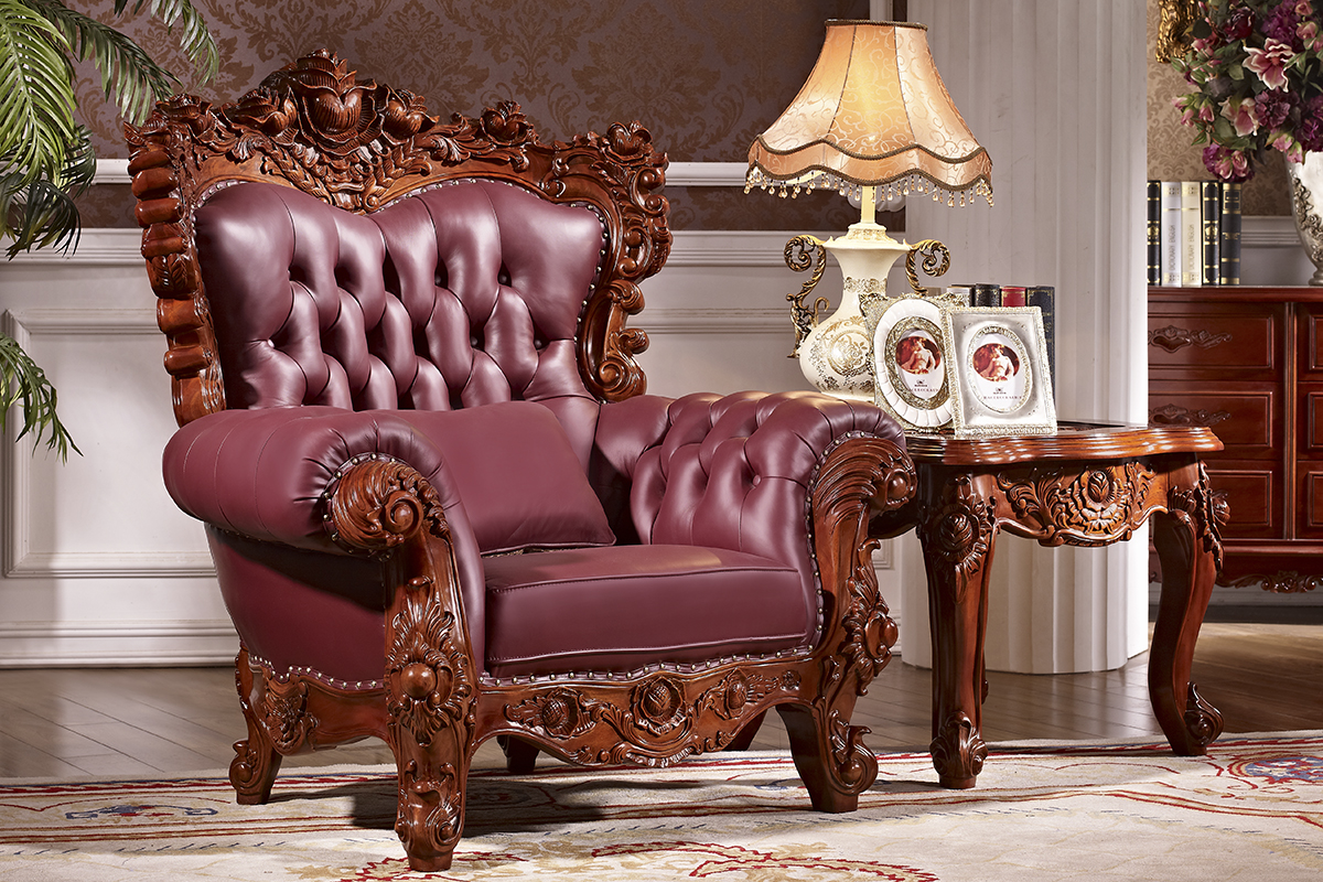  p>欧式古典家具是指欧洲中世纪至十九世纪中叶这段时期的家具.