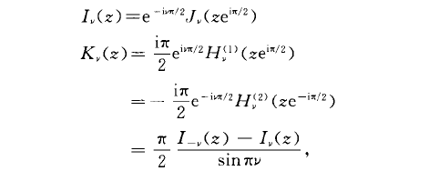 变形贝塞尔函数