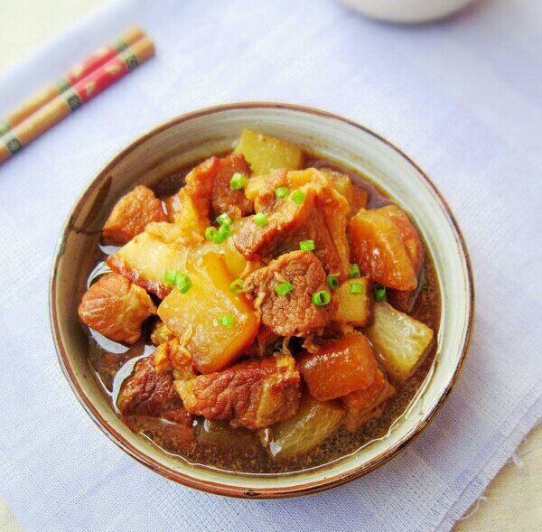 家常炖猪肉