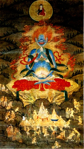  p>面燃大士是佛教神明,也称面燃鬼王,焦面大士, a target="_blank"