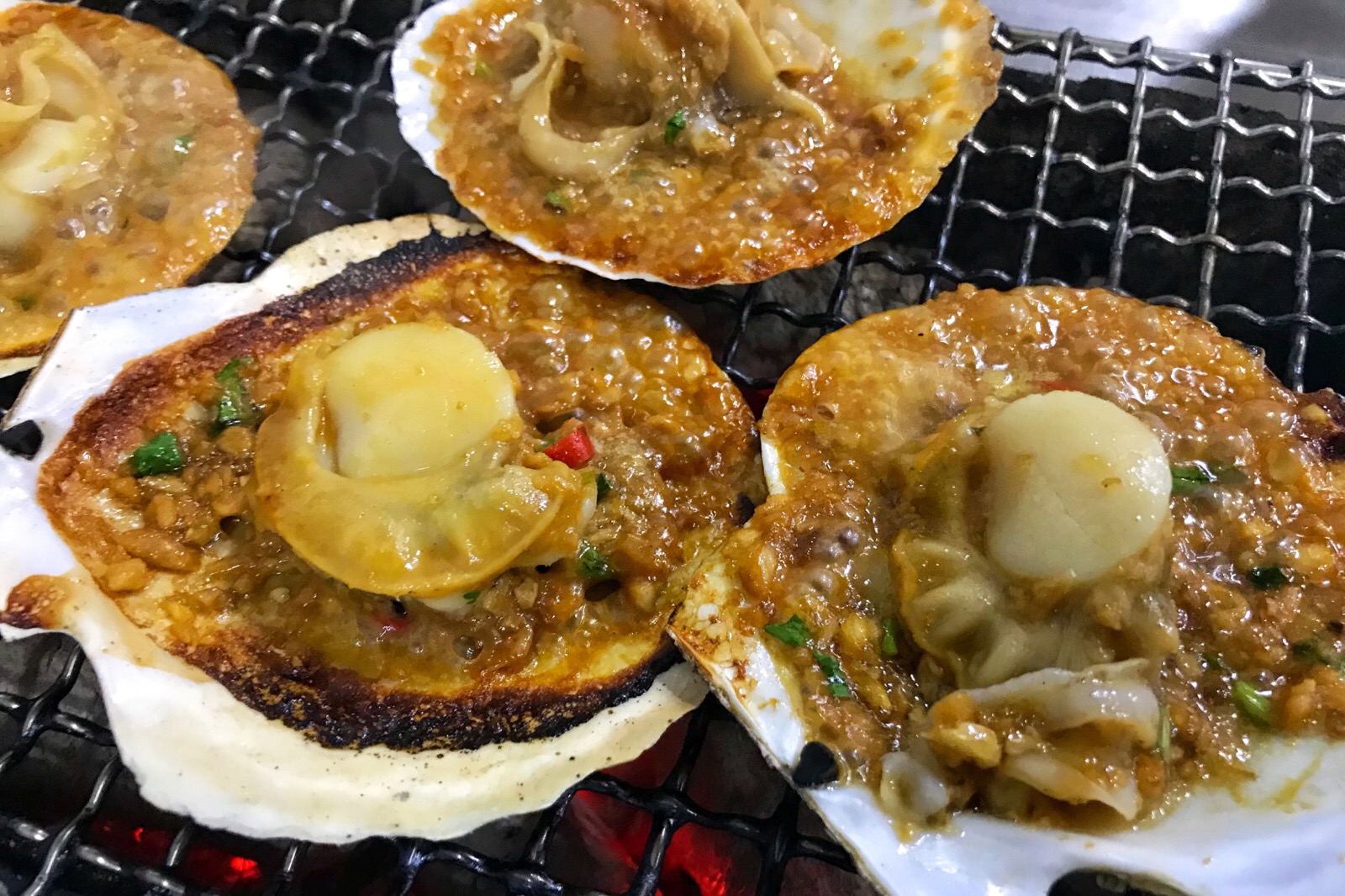酥皮烤扇贝