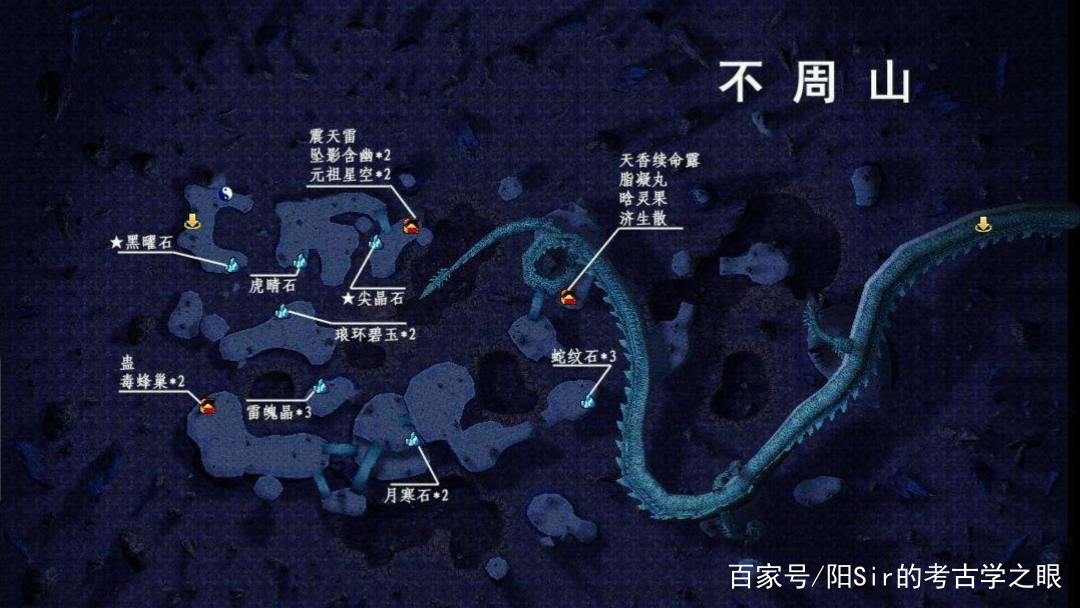 山海经：不周之山不是一座山，而是龙星周天运行之道，共工无咎！_百科TA说