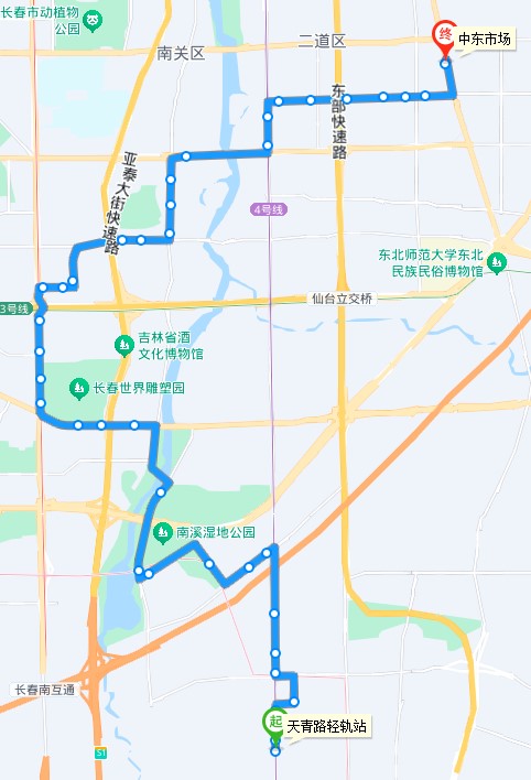 长春公交z161路