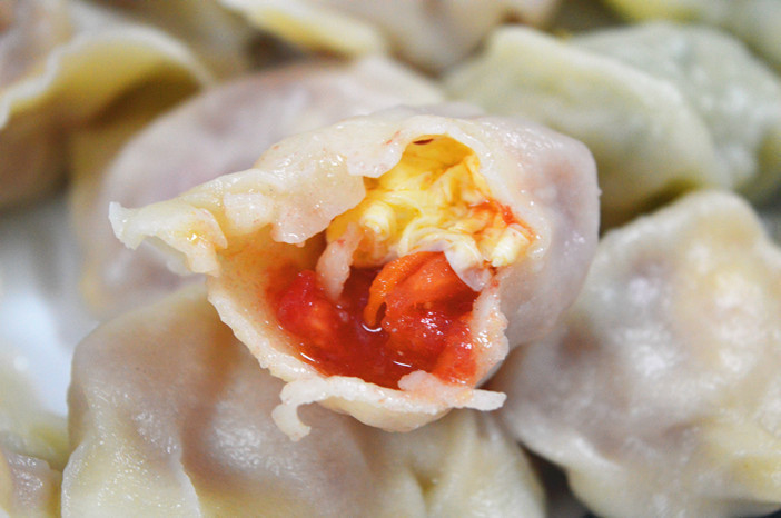 西红柿鸡蛋水饺