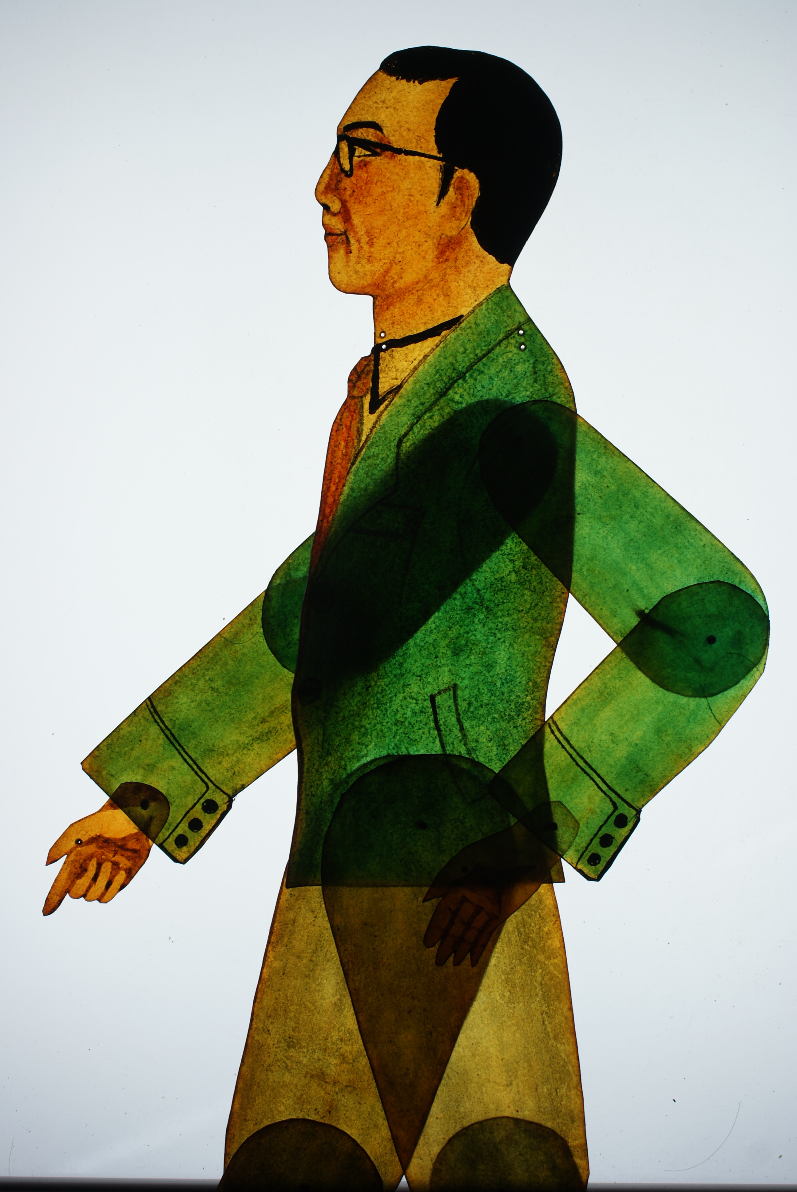  p>现代人物是中华人民共和国秋子-现代秋子类皮影,所属地为安徽省.