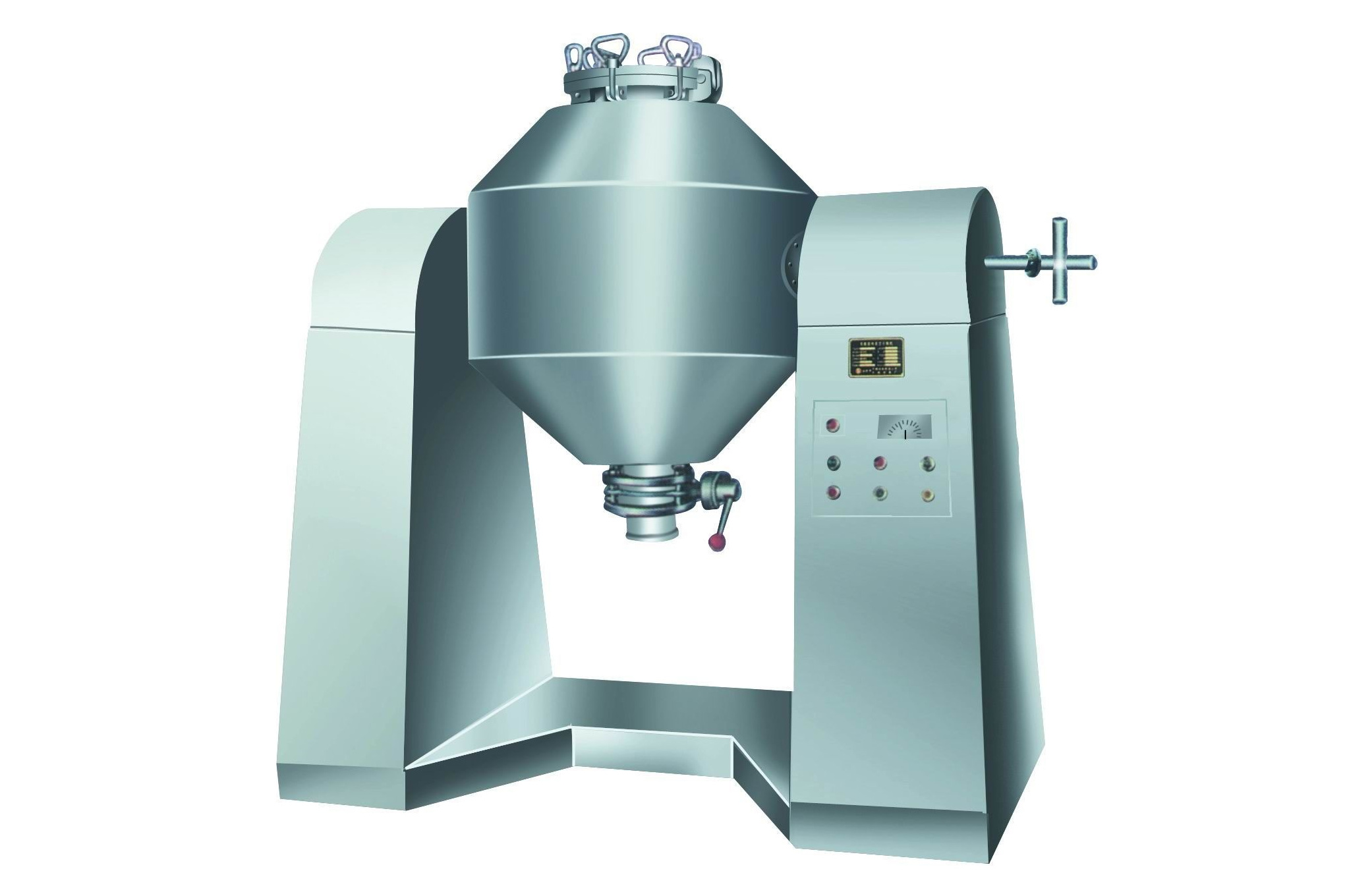  p>双锥形回转真空干燥器,一种间歇操作的干燥装置,多用于制药,精细