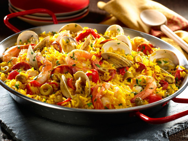 西班牙海鲜炒饭