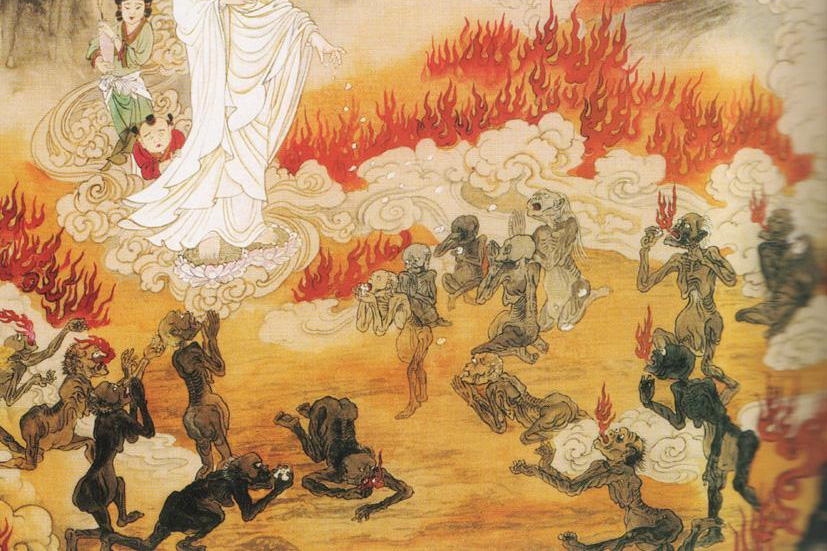  p data-id="gnbli89pqj">佛教六道轮回中的一道众生.