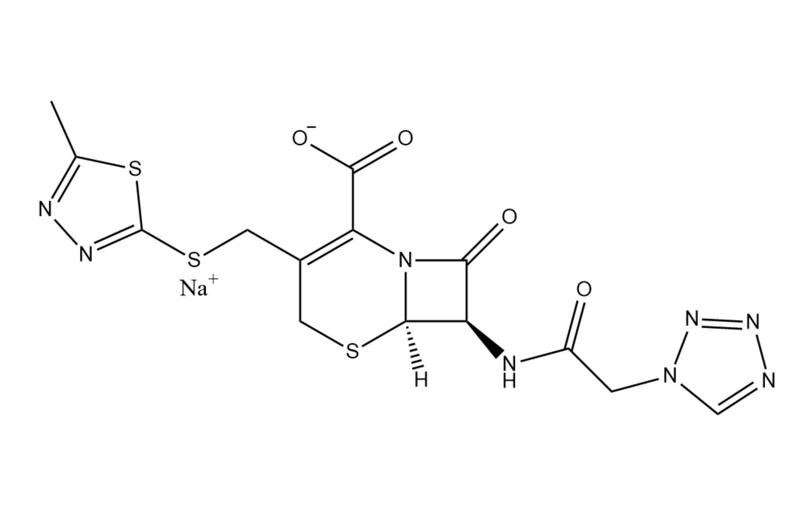  p>头孢唑林钠,是一种有机化合物,分子式为c sub>14 /sub>h sub>13 