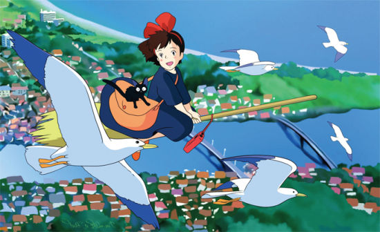 是曾获国际安徒生大赏的日本女作家角野荣子,经过宫崎骏的动画功力