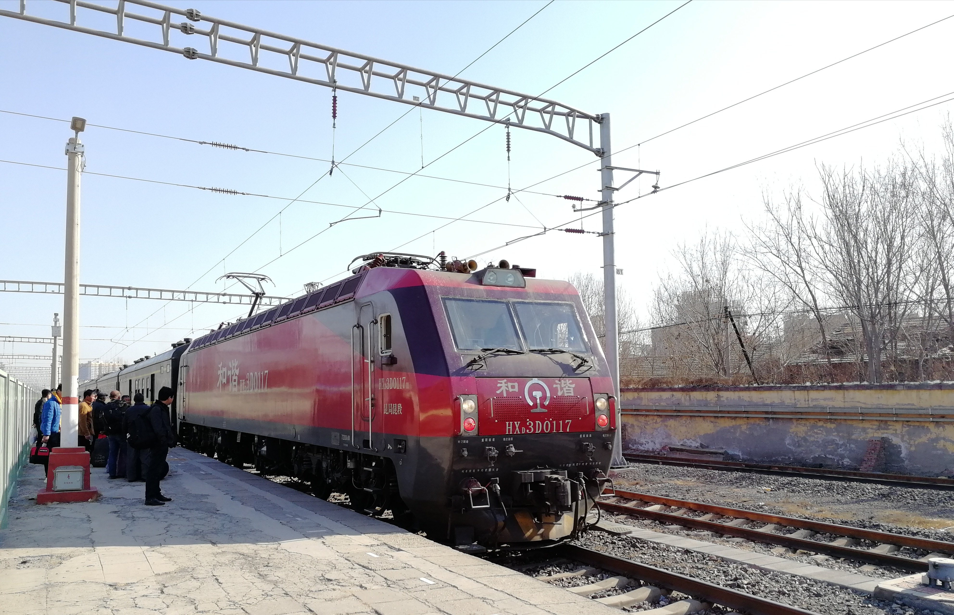 和谐3d型电力机车